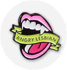 angry lesbian