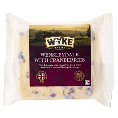 Τυρί Wensleydale Cranberries 180gr | Τυριά Delicatessen | Τυριά | Τυριά, Αλλαντικά & Delicatessen | ab.gr