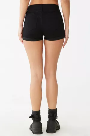 Low-Rise Denim Shorts | Forever 21