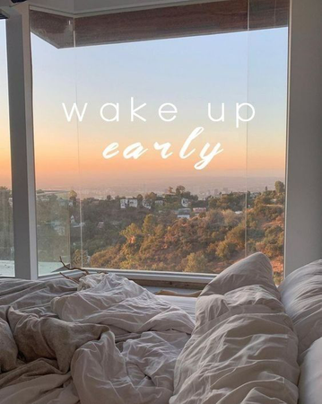 wake up early daily habits quotes motivation phrase