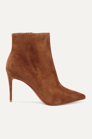 CHRISTIAN LOUBOUTIN So Kate Booty 85 suede ankle boots
