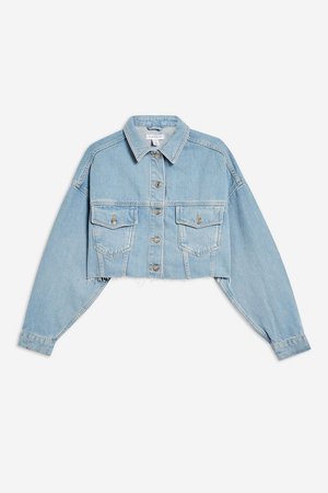 Cropped Denim Jacket - New In Fashion - New In - Topshop USA