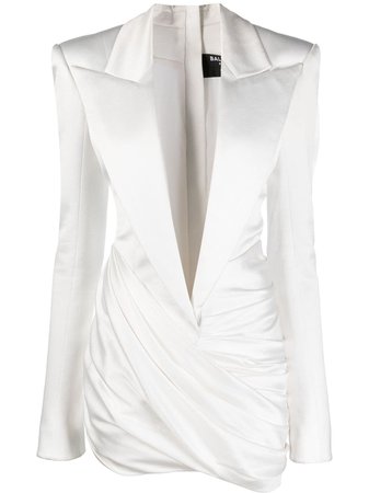Balmain wrap-style Blazer Dress - Farfetch