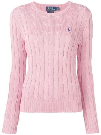 pink ralph lauren polo sweater