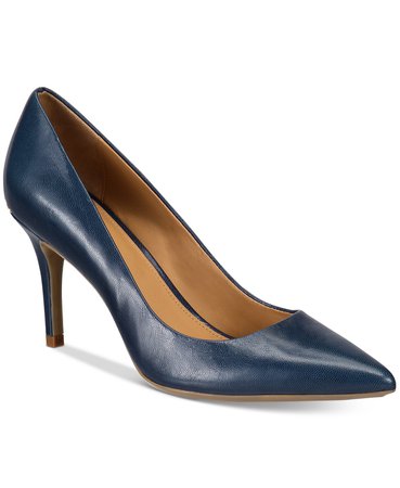 Calvin Klein Women's Gayle Pointy Toe Pumps & Reviews - Pumps - Shoes - Macy's