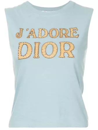 Christian Dior Vintage sleeveless shirt top