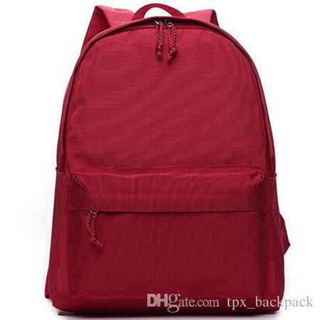 Red Backpacks