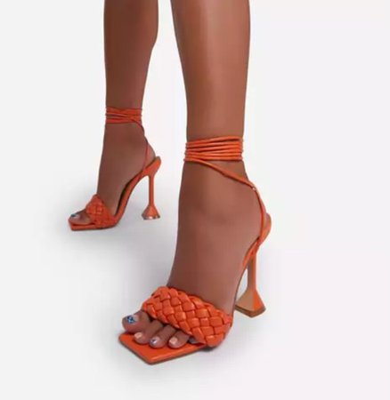 ego orange heels