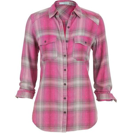 Women's Pink Plaid Shirt - EZ Fashion