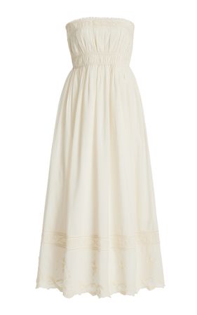 Mylah Embroidered Cotton-Blend Maxi Dress By Posse | Moda Operandi