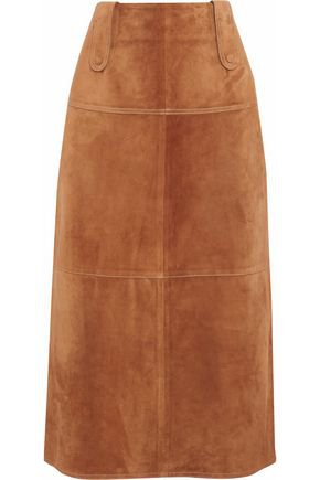 Suede midi skirt | DEREK LAM | Sale up to 70% off | THE OUTNET