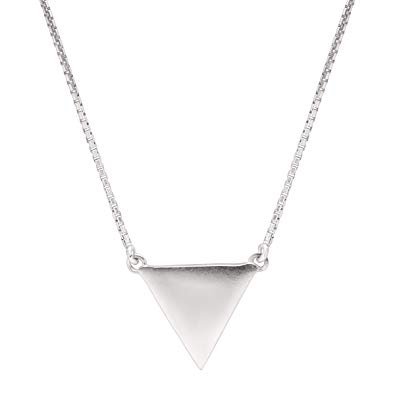 Reverse Triangle Necklace
