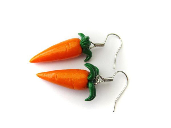 carrot earrings - Pesquisa Google