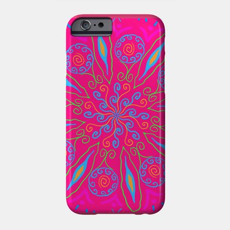 Pink Flower - Flower - Phone Case | TeePublic