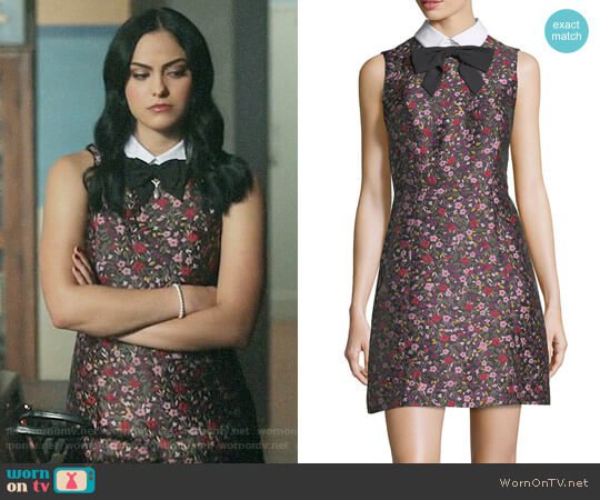 WornOnTV: Veronica’s floral collared dress on Riverdale | Camila Mendes | Clothes and Wardrobe from TV