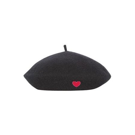 black beret hat