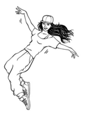 Hip Hop Vector Images (over 13,000) | Dancing drawings, Mini drawings, Dance  poster