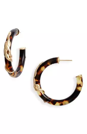 Gas Bijoux Small Cobra Hoop Earrings | Nordstrom