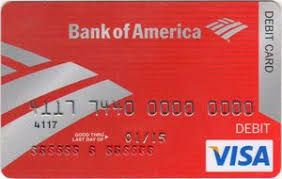 Bank of america card