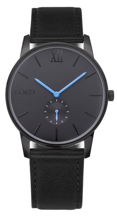 Black and Blue Lord Watch