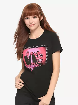 5 Seconds Of Summer Red Photo 5SOS Youngblood Girls T-Shirt