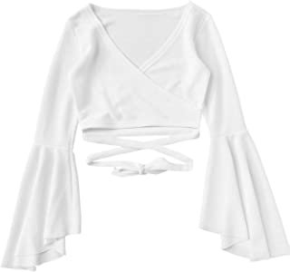 Amazon.com : White Shirt with Bell Sleeves