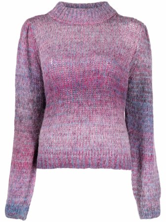 LIU JO gradient-effect knitted jumper - FARFETCH