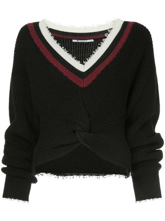 Alexander Wang Cropped long-sleeve Sweater - Farfetch