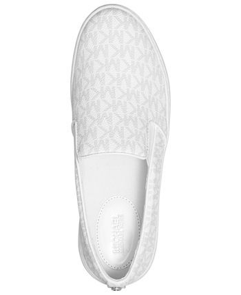 Michael Kors Women's Keaton Slip-On Signature Logo Sneakers & Reviews - Athletic Shoes & Sneakers - Shoes - Macy's