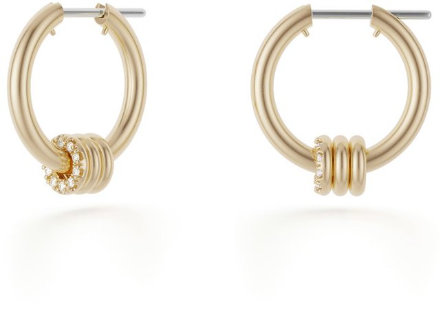 Ara Diamond Hoop Earrings