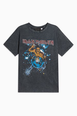 IDOL Iron Maiden T-Shirt by And Finally | Topshop