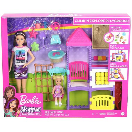 Barbie Skipper Babysitters Inc. Climb 'N Explore Playground Playset : Target