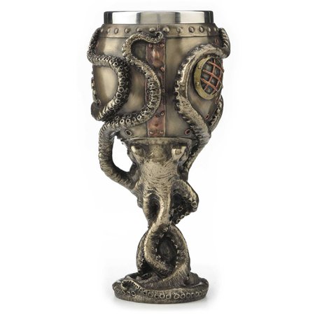 Nautilus Octopus Diving Bell Chalice - Women’s Romantic & Fantasy Inspired Fashions