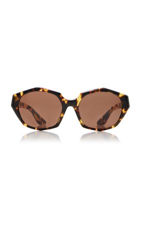 X Oliver Peoples 1971c Round-Frame Acetate Sunglasses By Khaite | Moda Operandi