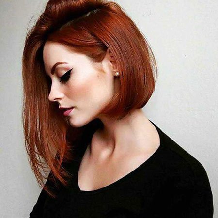 28 Red Hair Color for Short Hair | Short Hairstyles & Haircuts | 2018 - 2019