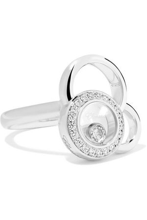 Chopard | Happy Dreams 18-karat white gold diamond ring | NET-A-PORTER.COM