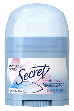 Secret® Powder Fresh Deodorant, Travel Size, .5 oz.