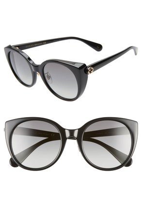 Gucci 54mm Cat Eye Sunglasses | Nordstrom