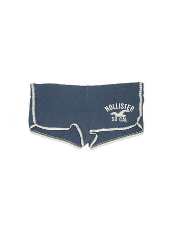 Hollister Color Block Solid Blue Shorts Size L - 70% off | thredUP