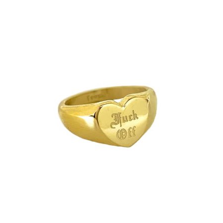 With Love Ring - Gold | Tresor | Wolf & Badger