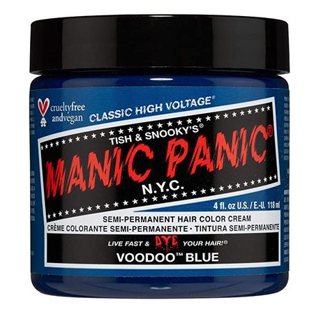 Manic Panic Hair Dye "Voodoo Blue"
