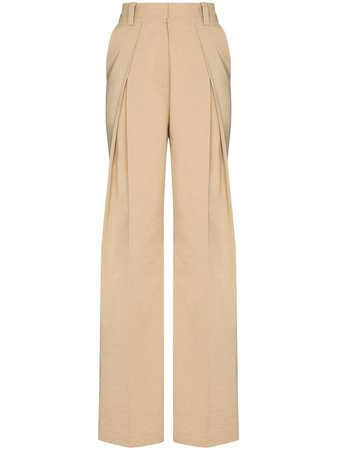 Low Classic pleat-detail wide-leg Trousers - Farfetch