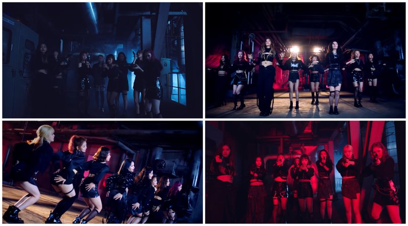 Wanna Be (Bad Girls) MV Group Scene 2 & Dance Scene 3