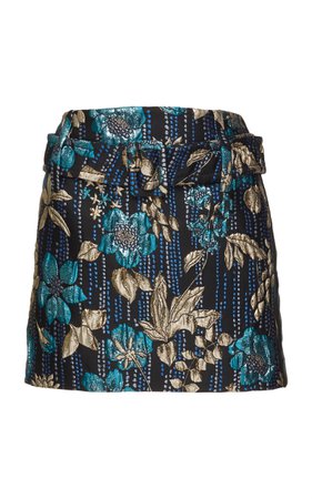 large_prada-floral-belted-metallic-floral-brocade-mini-skirt.jpg (1598×2560)