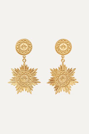 Meadowlark | Soren gold-plated earrings | NET-A-PORTER.COM