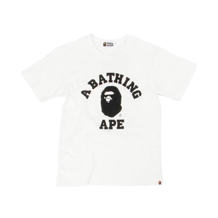 A Bathing Ape White Space T-Shirt