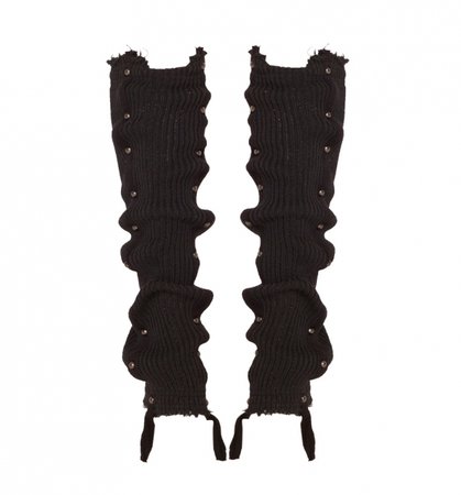 Psylo Long Ribbed Legwarmers : Delicious Boutique