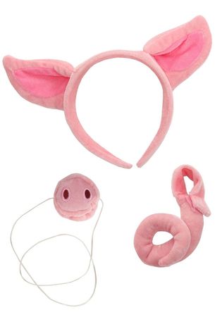 Pig Nose Tail and Ears Set FUN Costumes