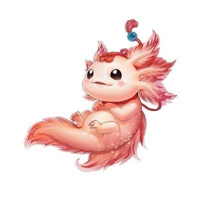 axolotl cute