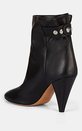 Isabel Marant Lystal Leather Ankle Boots | Barneys New York
